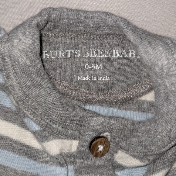 Burt's bees baby rompers size 0-3 months - Picture 3 of 3